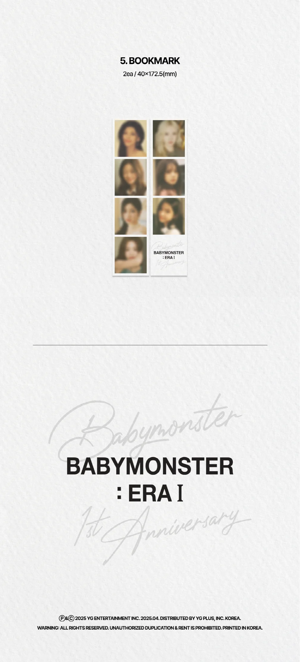 BABYMONSTER : ERA l 1st Anniversary Photobook - Image 6