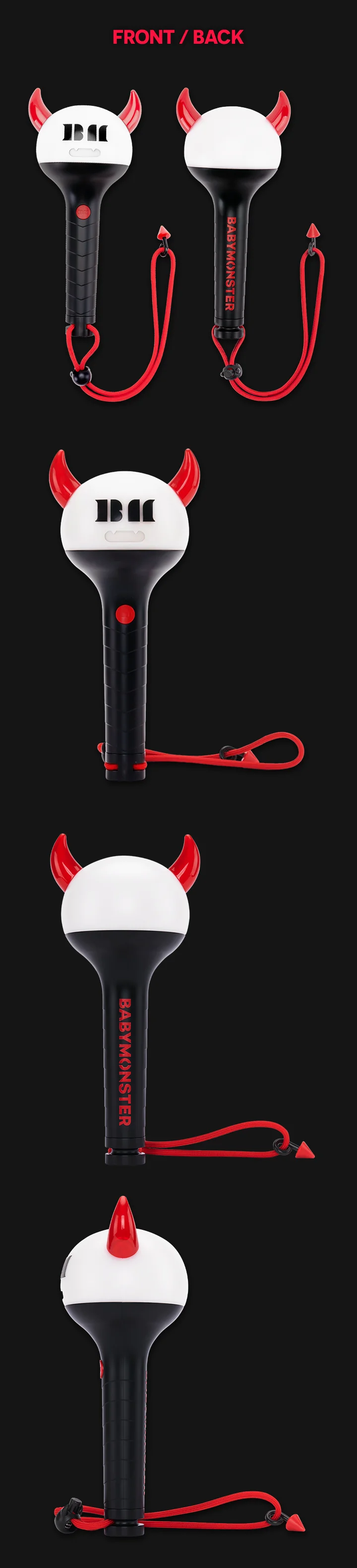 Babymonster Official Light Stick+Pre-Order Gift - Image 4
