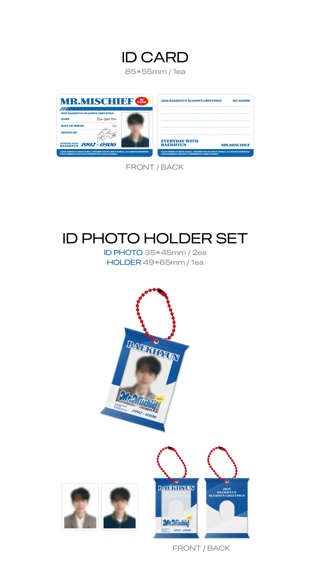 BAEKHYUN - 2025 SEASON'S GREETINGS [Mr. Mischief] + Pre-Order Gift - Image 5