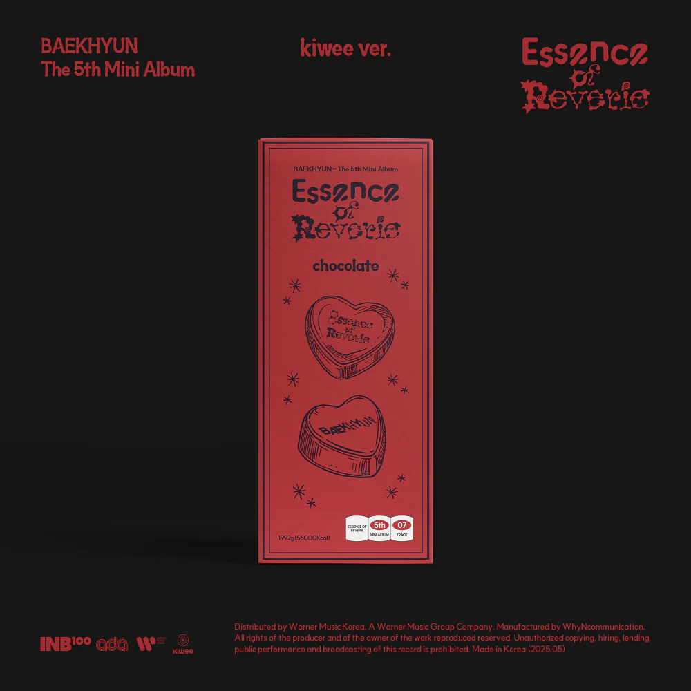 Baekhyun EXO - 5th Mini Album Essence of Reverie Platform Album (kiwee version)