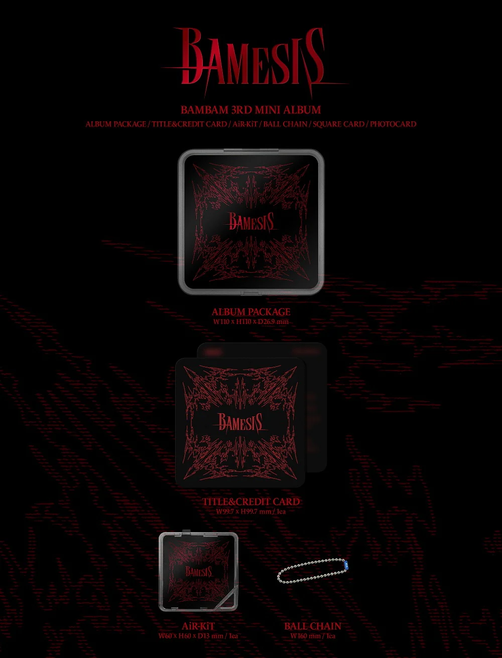 BamBam - 3rd Mini Album Bamesis Kit version - Image 2