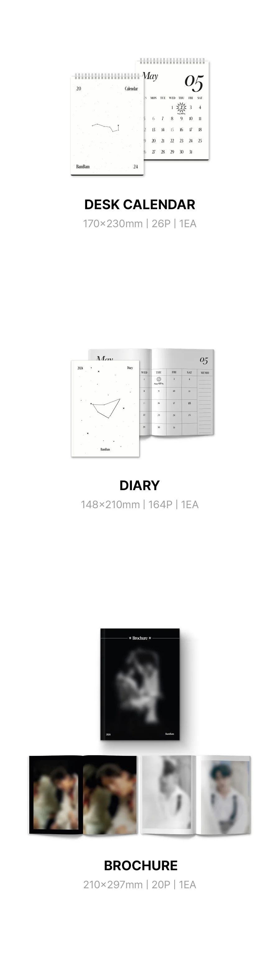 BamBam GOT7 - 2024 SEASON'S GREETINGS [My.thology] - Image 3