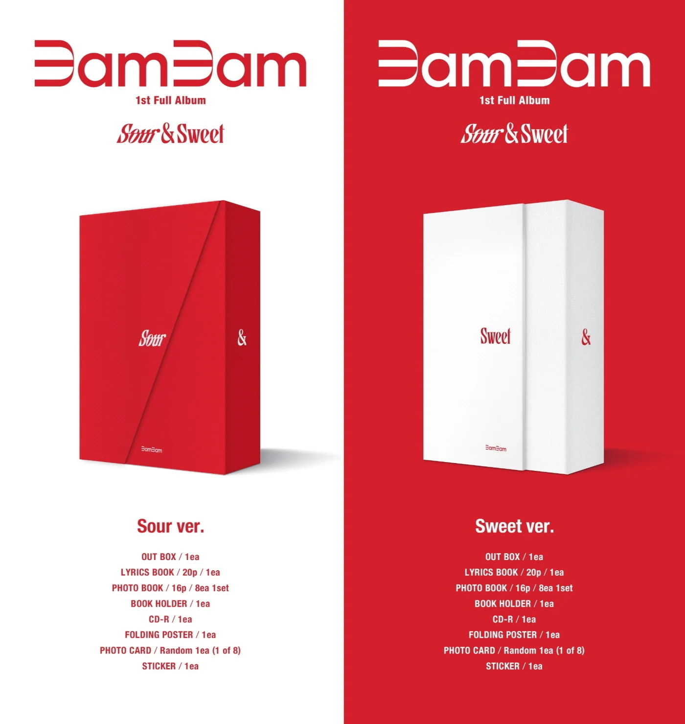BamBam GOT7 - Sour & Sweet (Vol.1) Album - Image 2