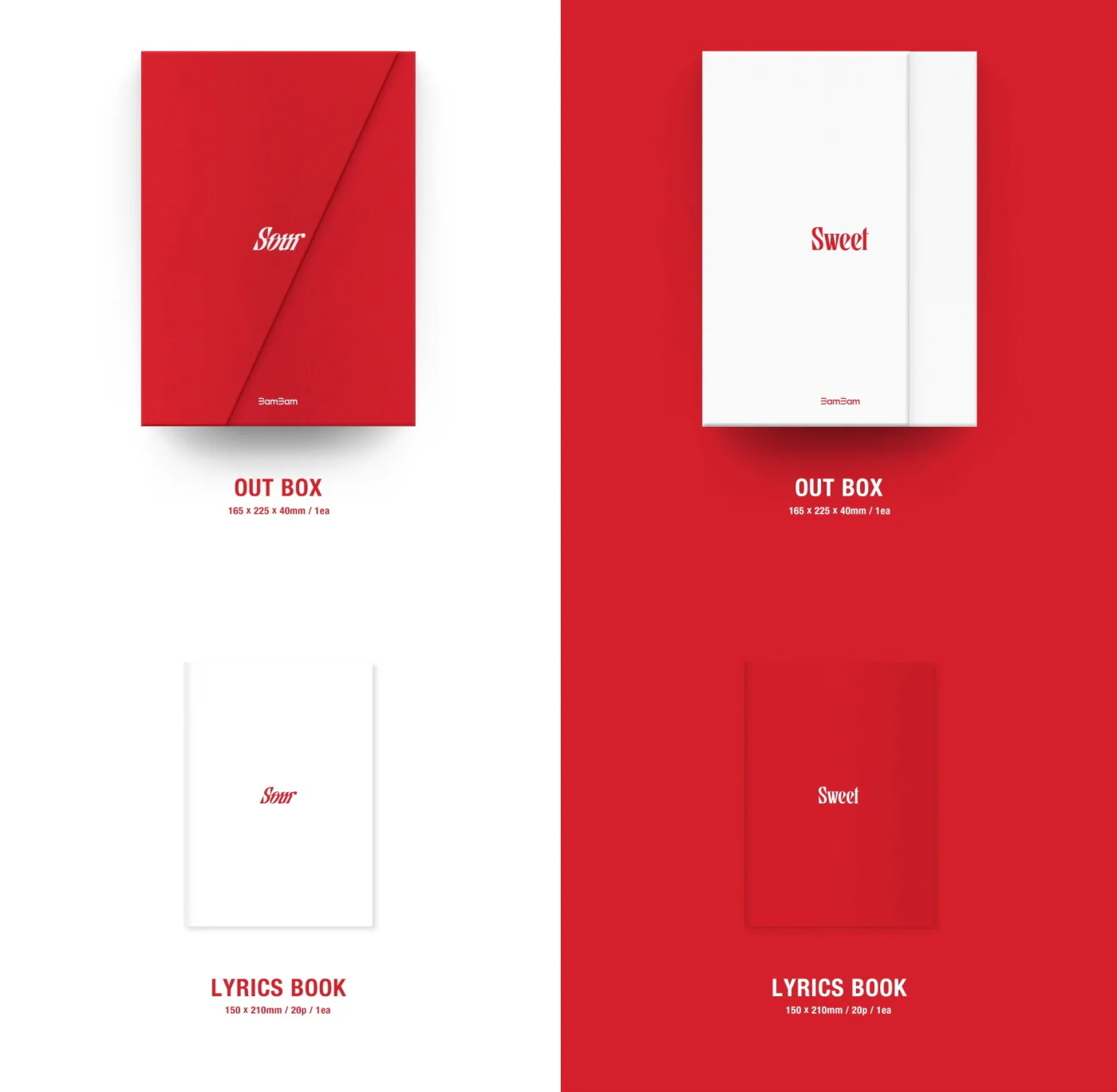 BamBam GOT7 - Sour & Sweet (Vol.1) Album - Image 3