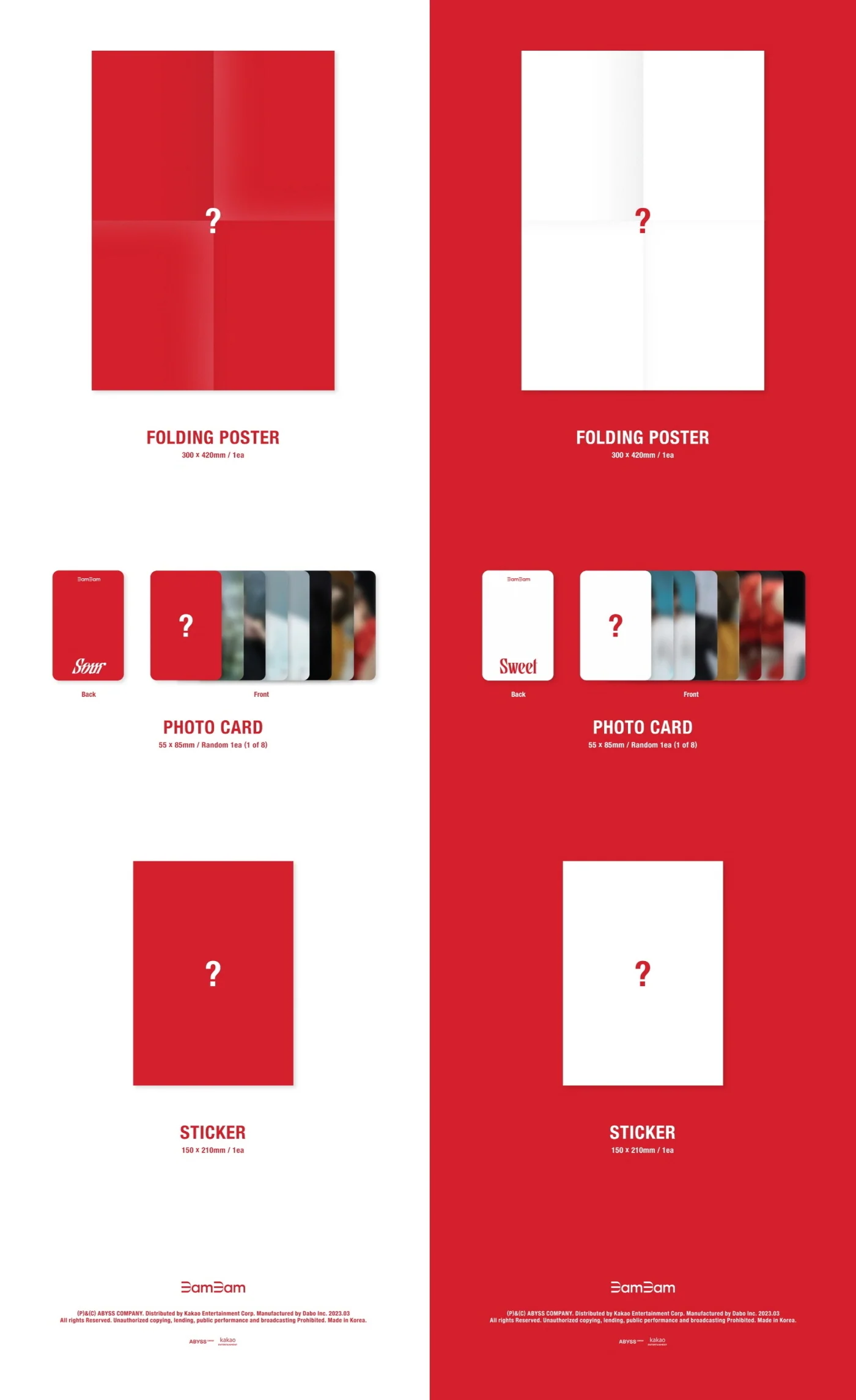 BamBam GOT7 - Sour & Sweet (Vol.1) Album - Image 5