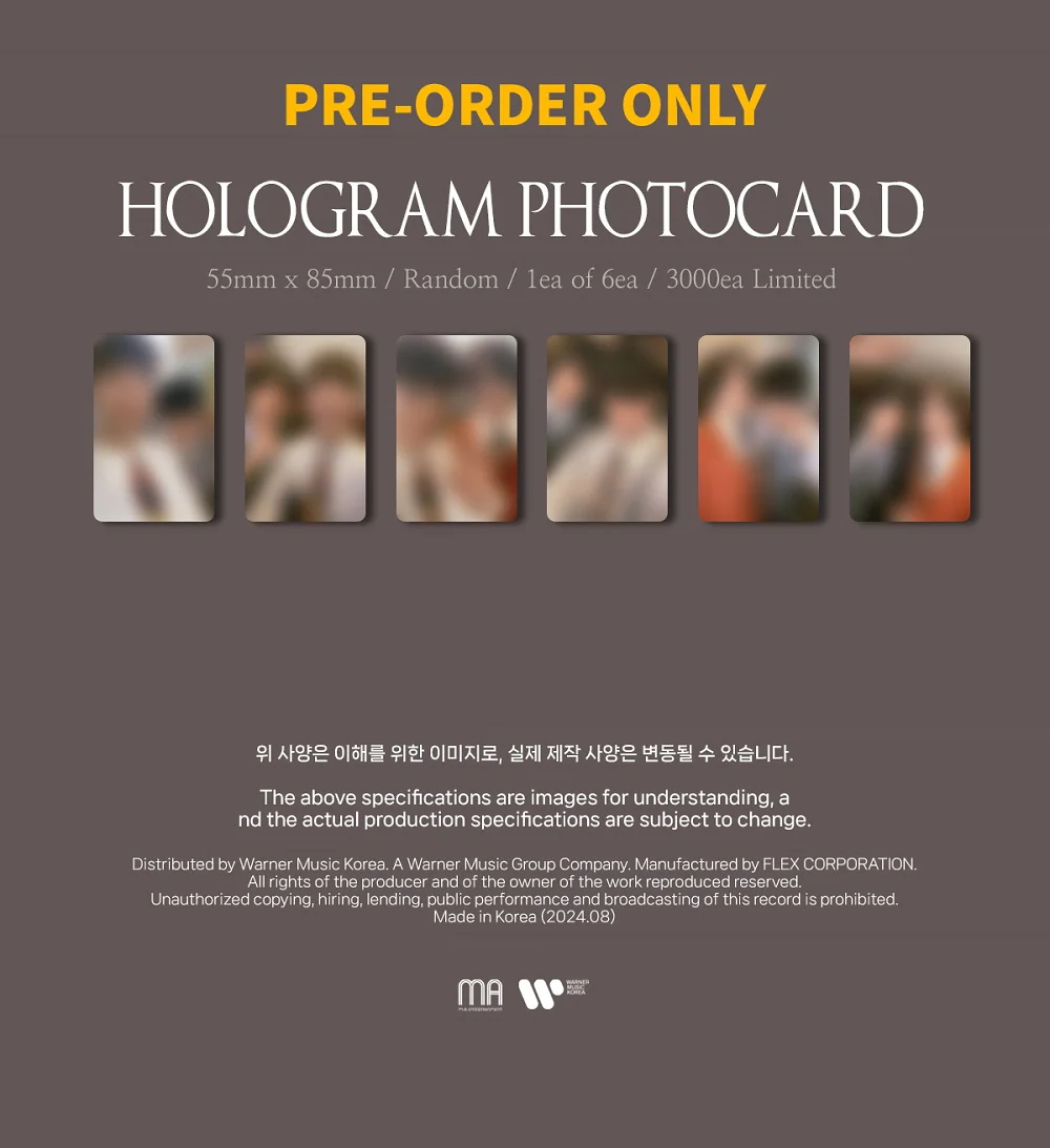 Bang&Jung&Yoo&Moon - CURTAIN CALL CD+Pre-Order Gift - Image 9