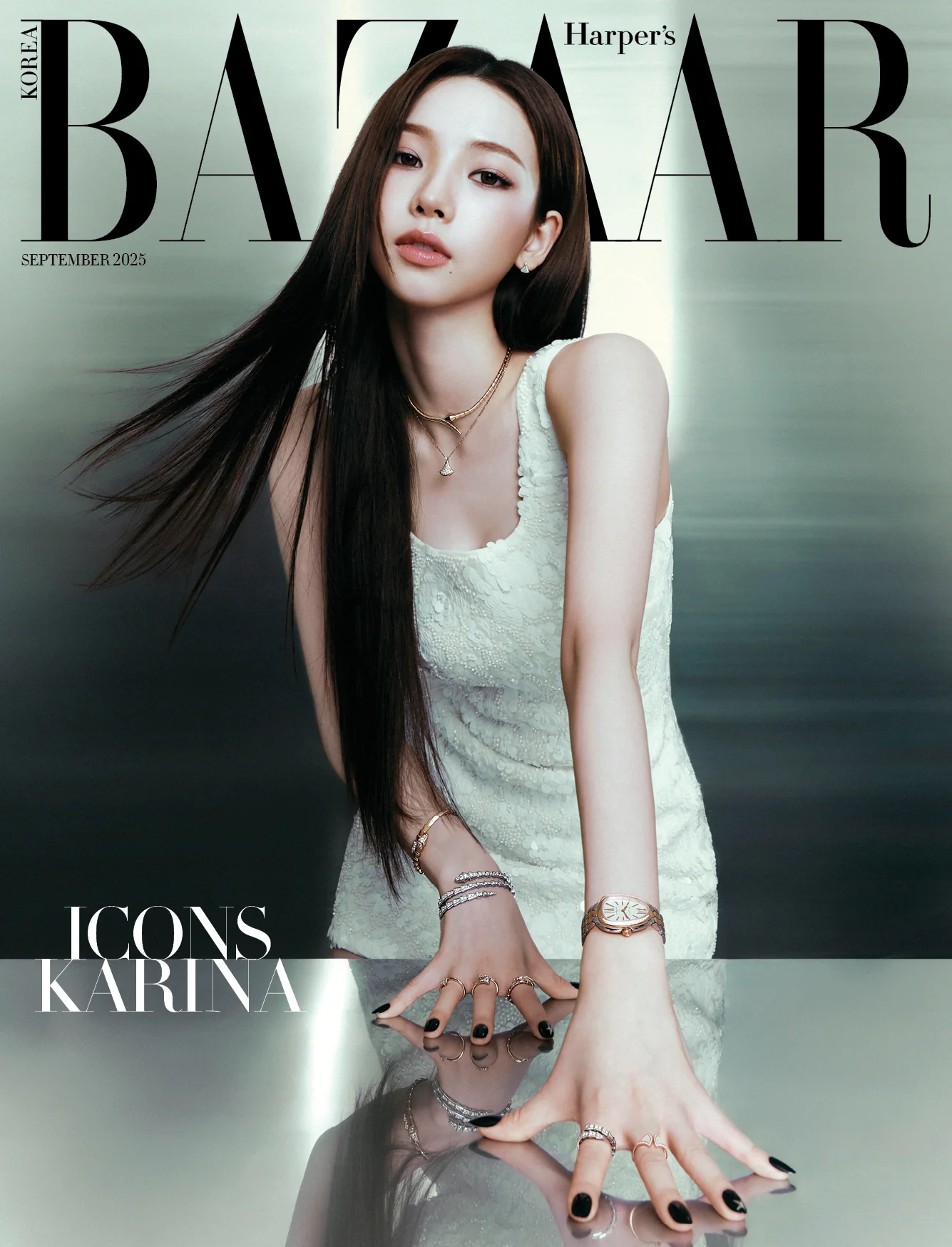 BAZAAR ICON Speclal Korea Magazine 2025 KARINA - Image 2