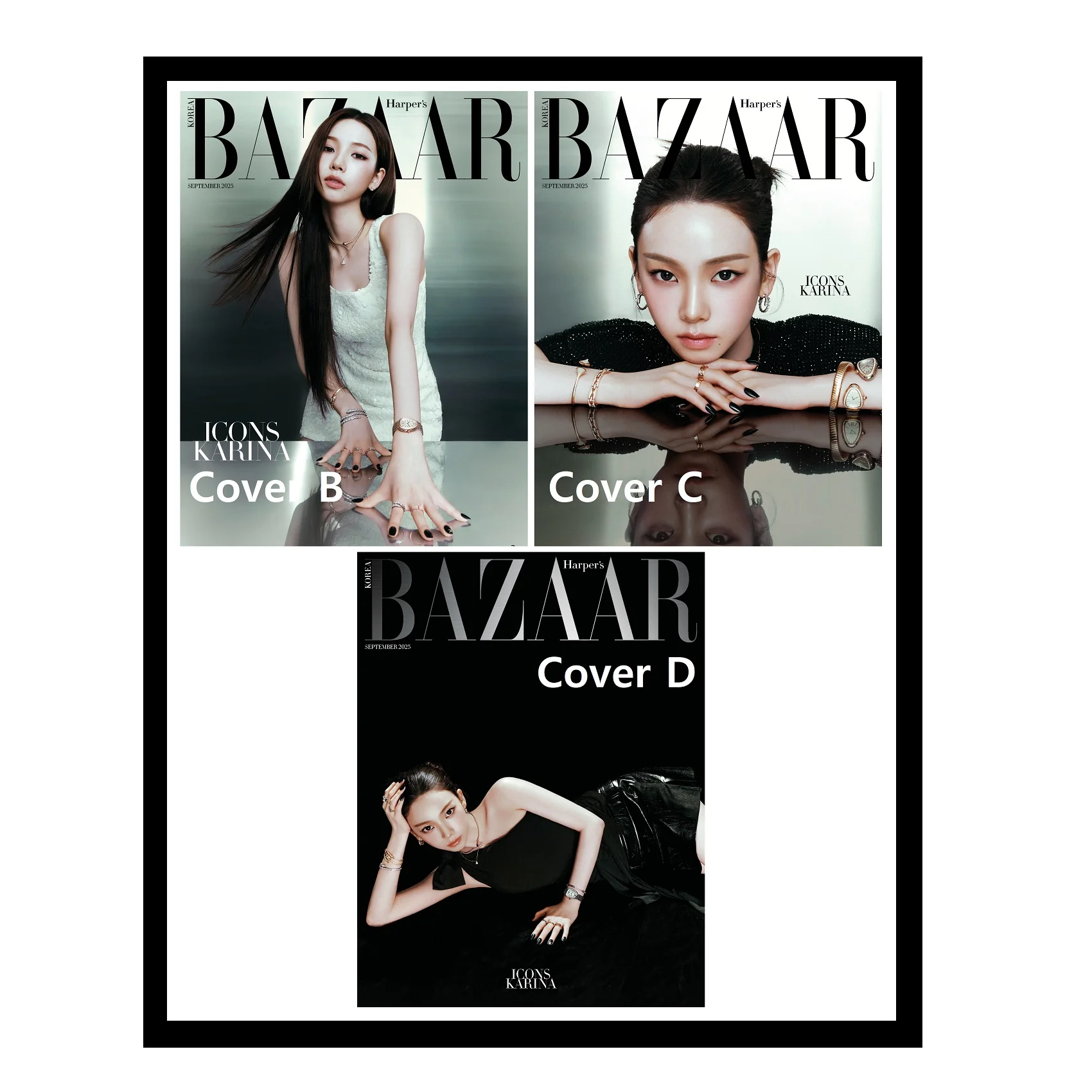 BAZAAR ICON Speclal Korea Magazine 2025 KARINA - Image 5