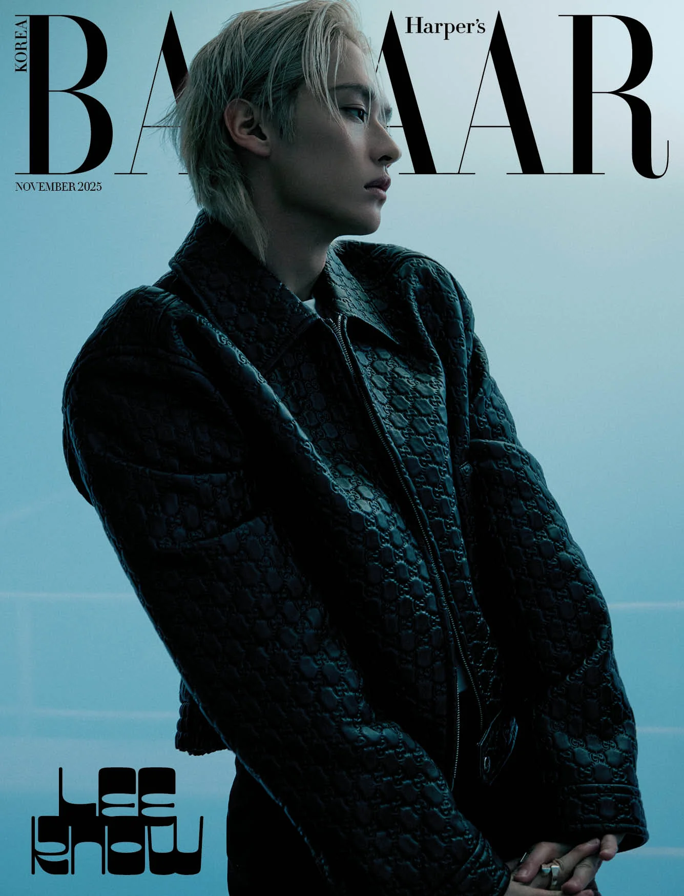 Bazaar Korea Magazine November 2025 LEE KNOW Stray Kids - Image 3