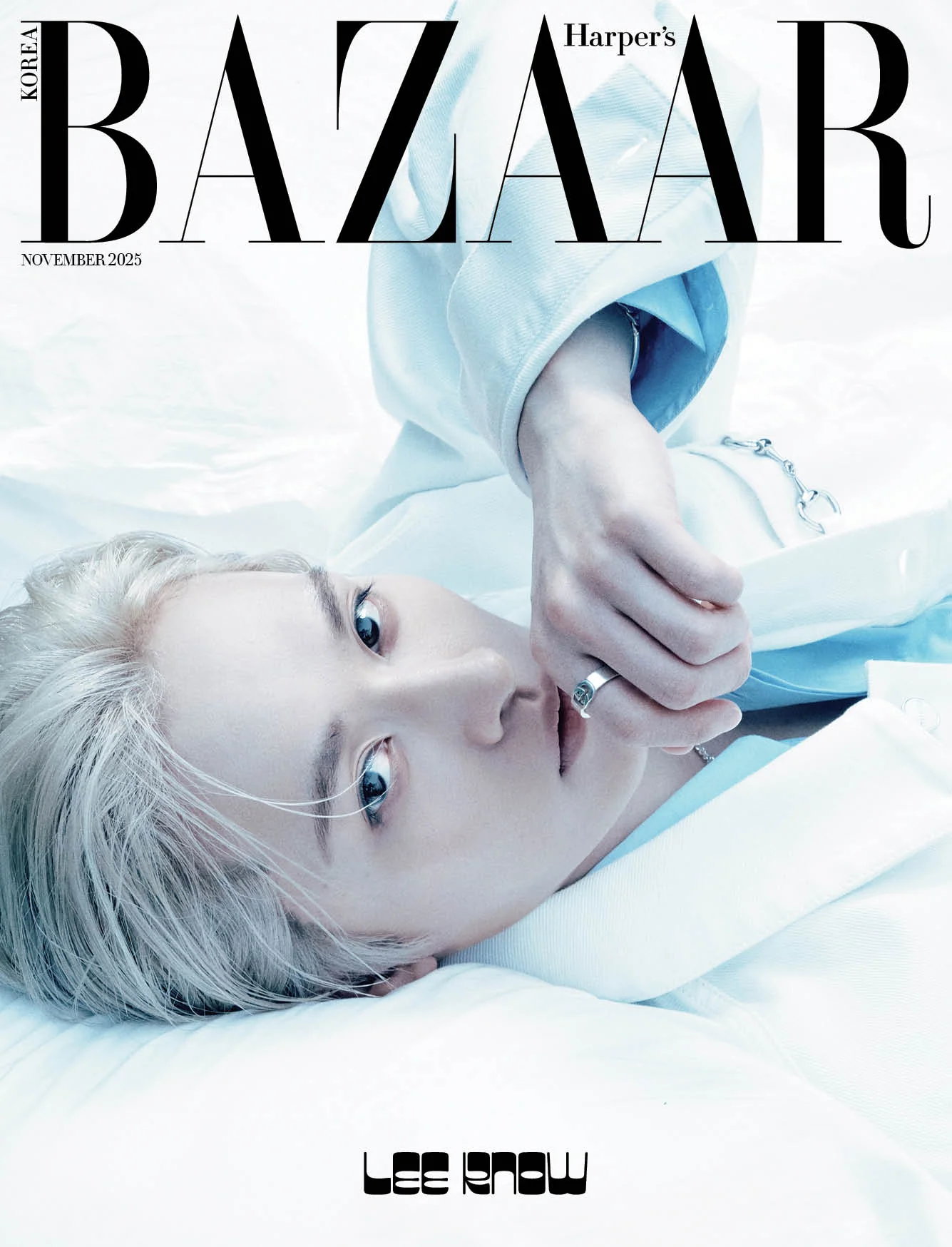 Bazaar Korea Magazine November 2025 LEE KNOW Stray Kids - Image 4