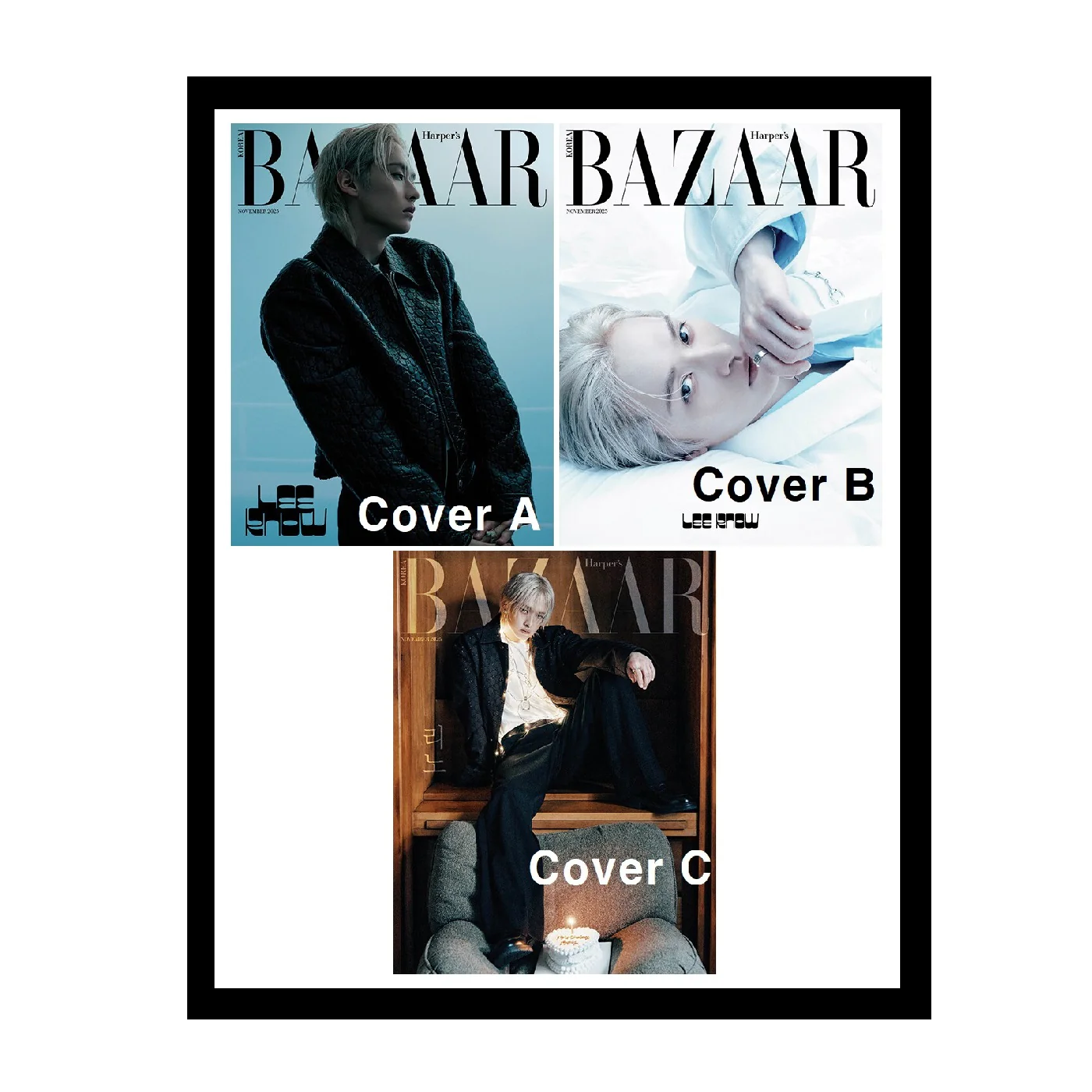 Bazaar Korea Magazine November 2025 LEE KNOW Stray Kids - Image 6