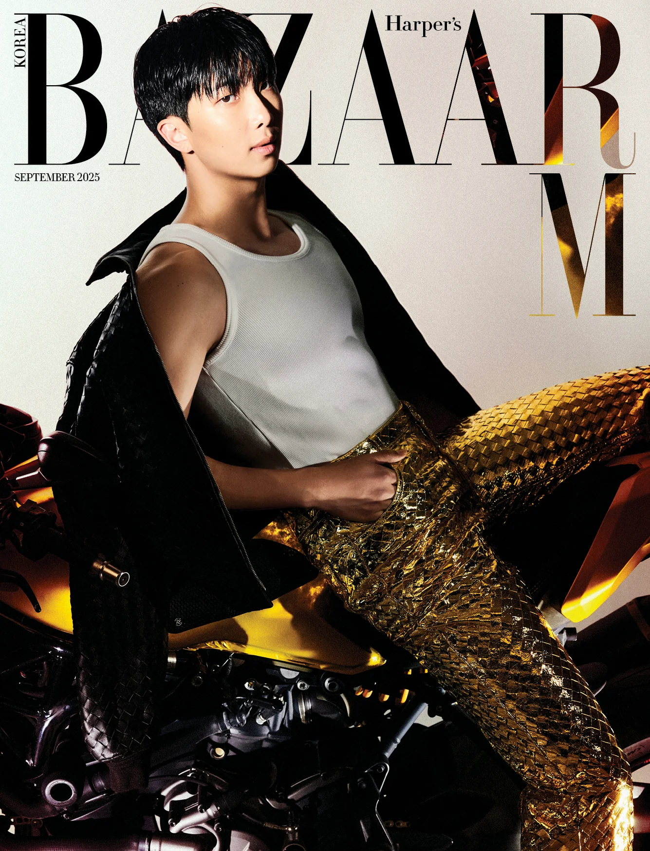 Bazaar Korea Magazine September 2025 RM BTS - Image 2