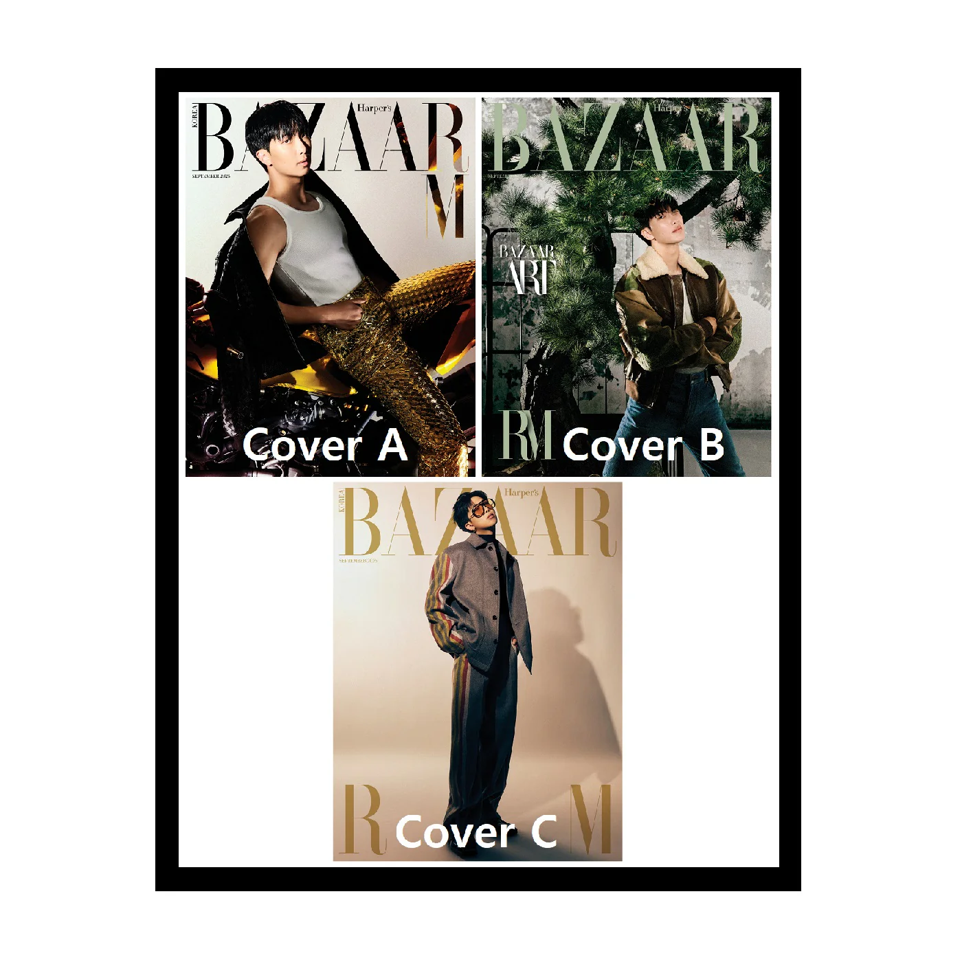 Bazaar Korea Magazine September 2025 RM BTS - Image 5