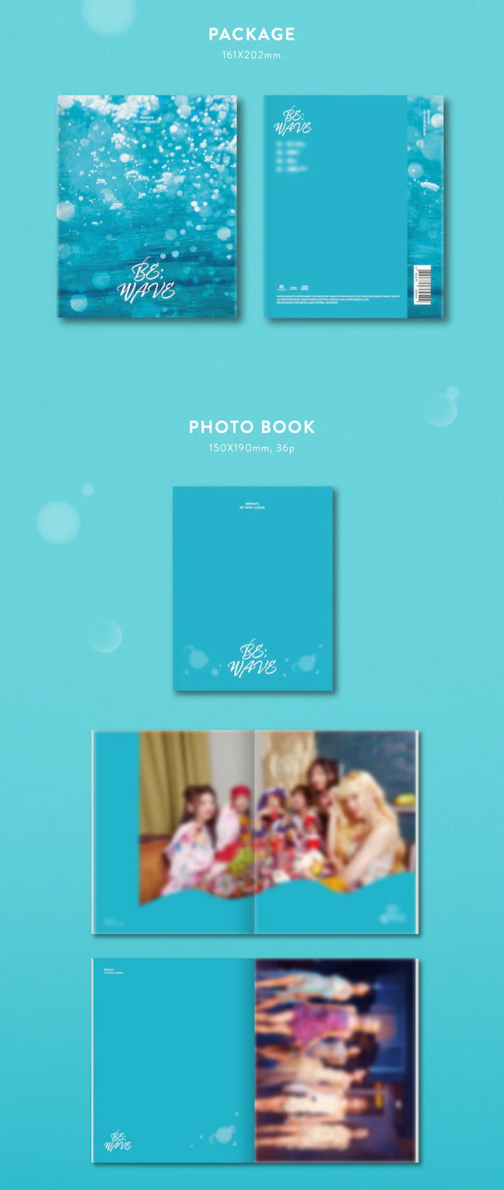 BEWAVE - 1st Mini Album BE;WAVE - Image 3
