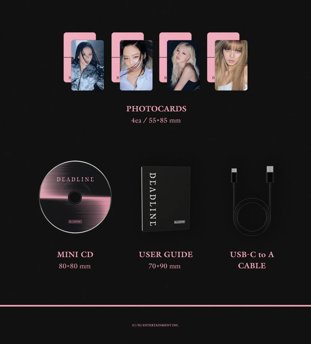 BLACKPINK - 3rd Mini Album DEADLINE [MOOD LIGHT Ver.] - Image 4