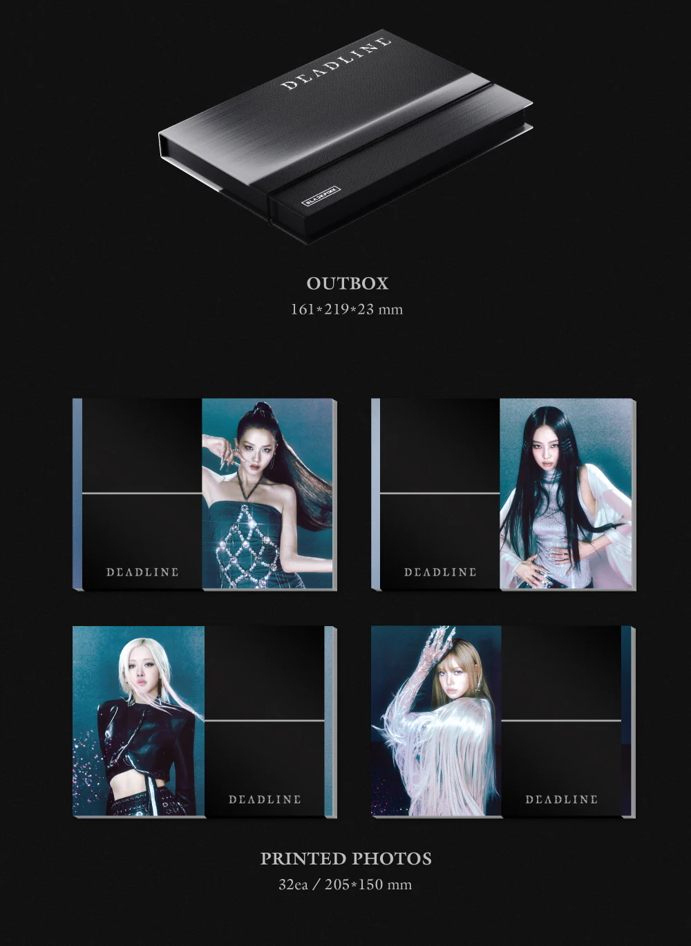 BLACKPINK - 3rd Mini Album DEADLINE [GRAY Ver.] - Image 3