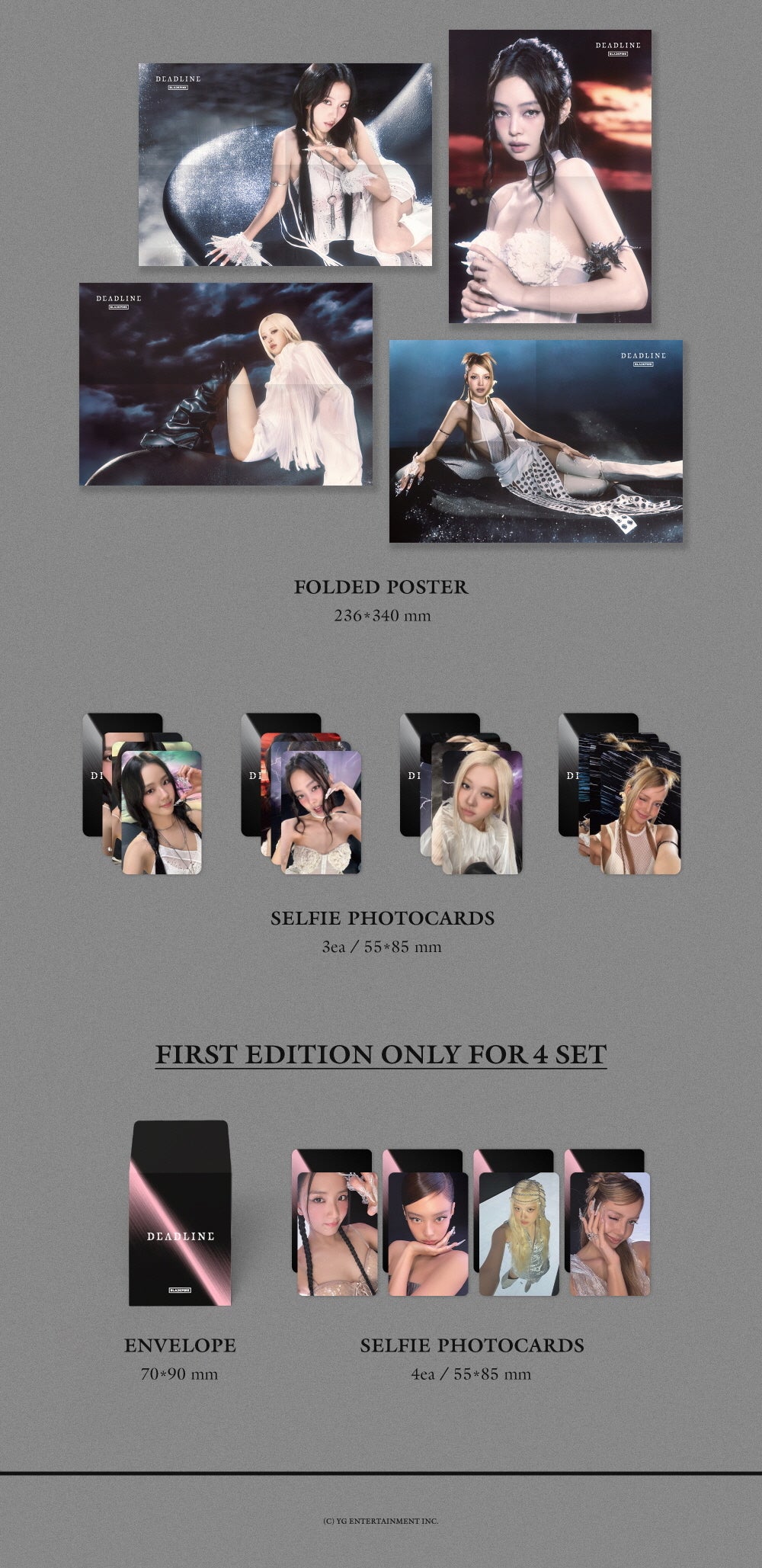 BLACKPINK - 3rd Mini Album DEADLINE [SILVER Ver.] - Image 4