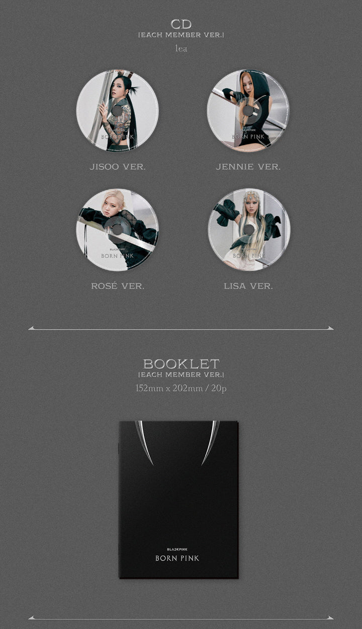 BLACKPINK - BORN PINK [DIGIPACK ver.] 2nd Album+Free Gift - Image 4
