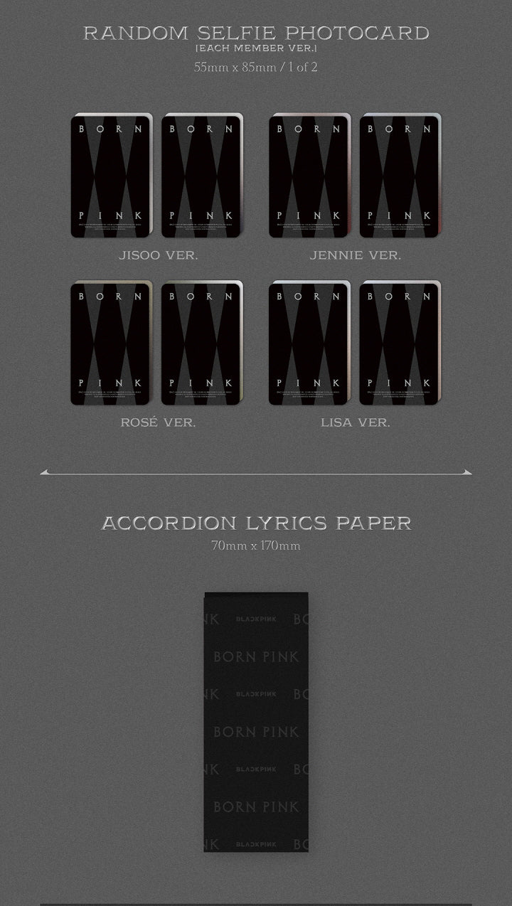 BLACKPINK - BORN PINK [DIGIPACK ver.] 2nd Album+Free Gift - Image 5