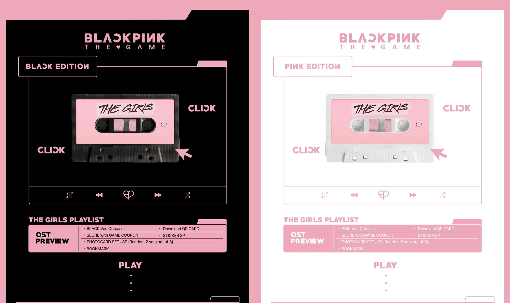 BLACKPINK the Game OST THE GIRLS Reve ver. [Digital Version]+Pre-Order Benefit - Image 3