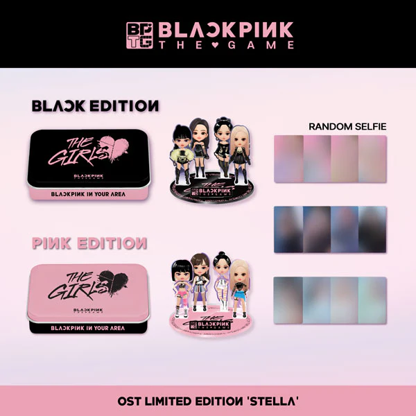 BLACKPINK the Game OST THE GIRLS Stella ver. [Limited Edition] +Pre-Order Benefit