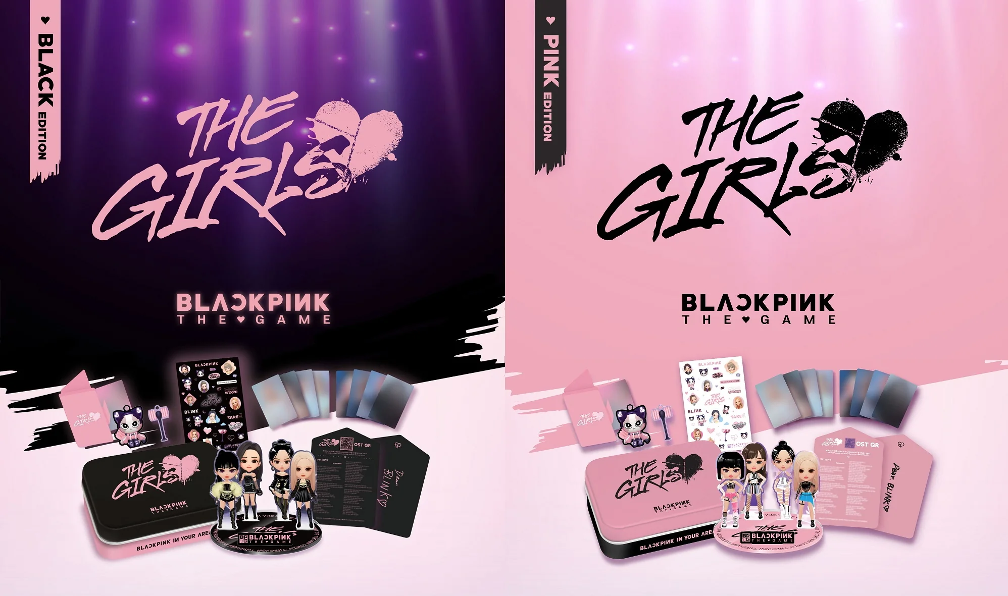 BLACKPINK the Game OST THE GIRLS Stella ver. [Limited Edition] +Pre-Order Benefit - Image 2