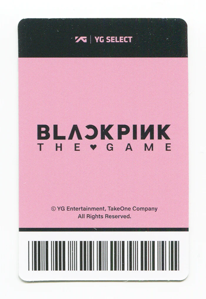 BLACKPINK THE GAME OST [YG SELECT] POB EXCLUSIVE OFFICIAL PHOTOCARD - Image 2