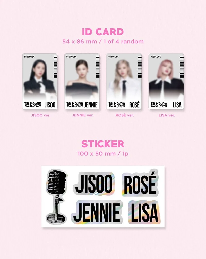 BLACKPINK : THE GAME PHOTO CARD COLLECTION [TALK SHOW] - Image 5