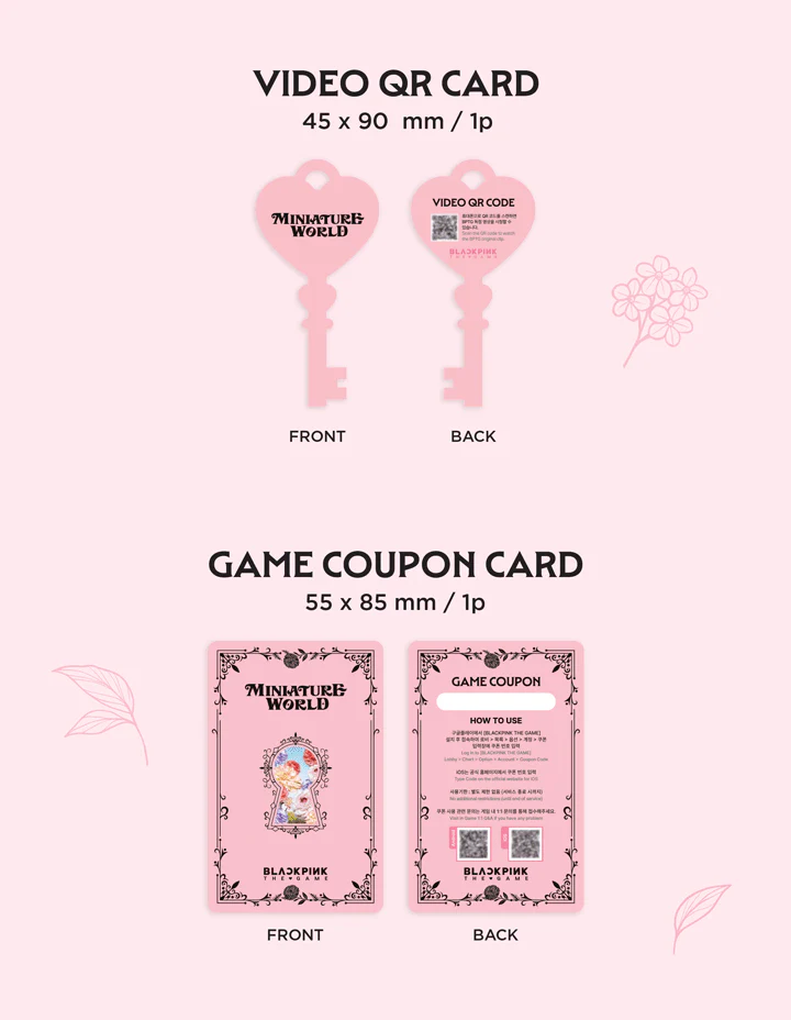 Blackpink The Game Photocard Collection Miniature World - Image 3