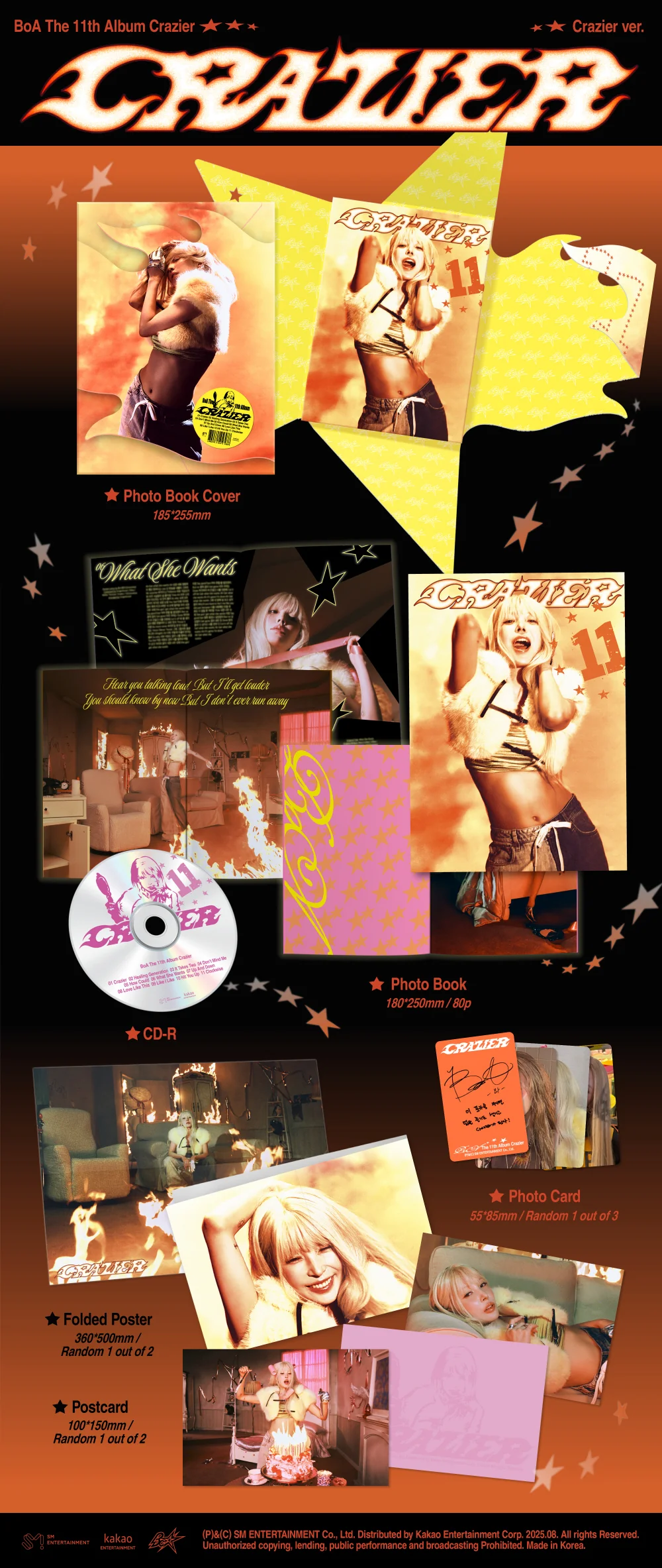 BoA - Crazier [Crazier ver.] 11th Album - Image 2