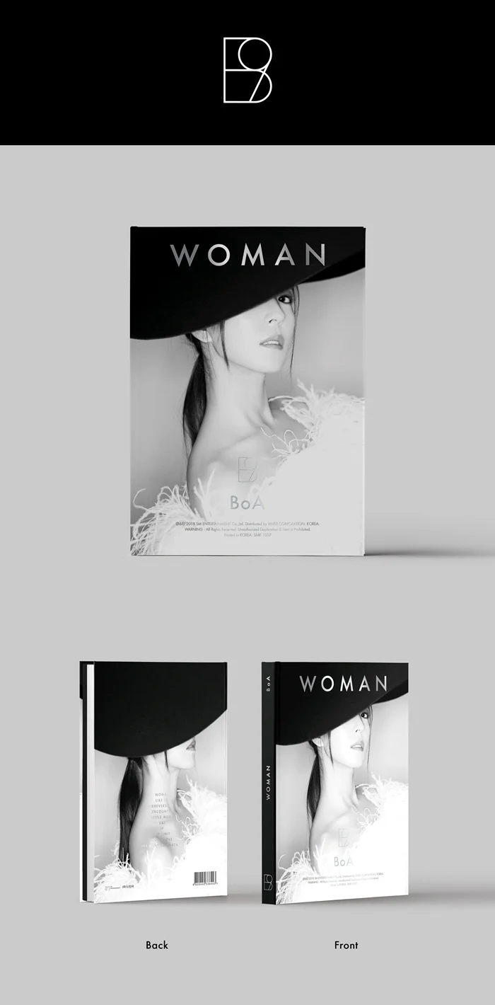 BoA - Vol.9 WOMAN CD + No Poster - Image 2