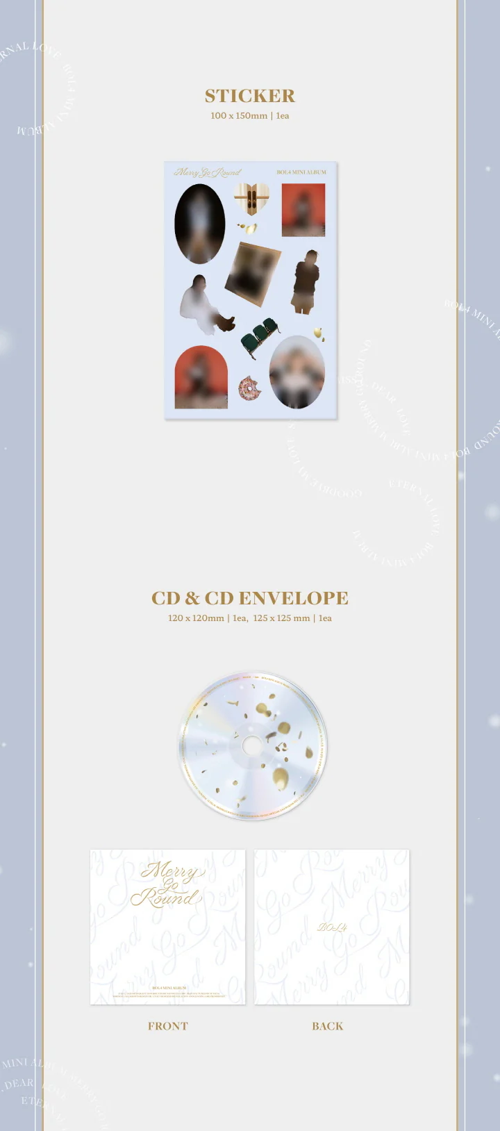BOL4 - Mini Album [Merry Go Round] - Image 5