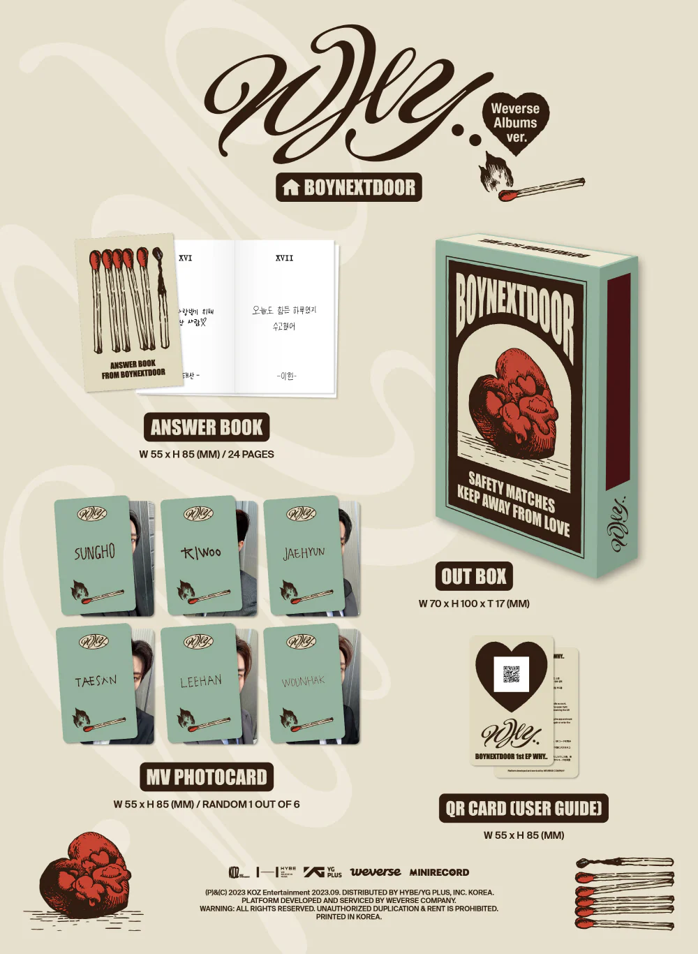 BOYNEXTDOOR - 1st EP WHY [Weverse Albums ver.] - Image 2