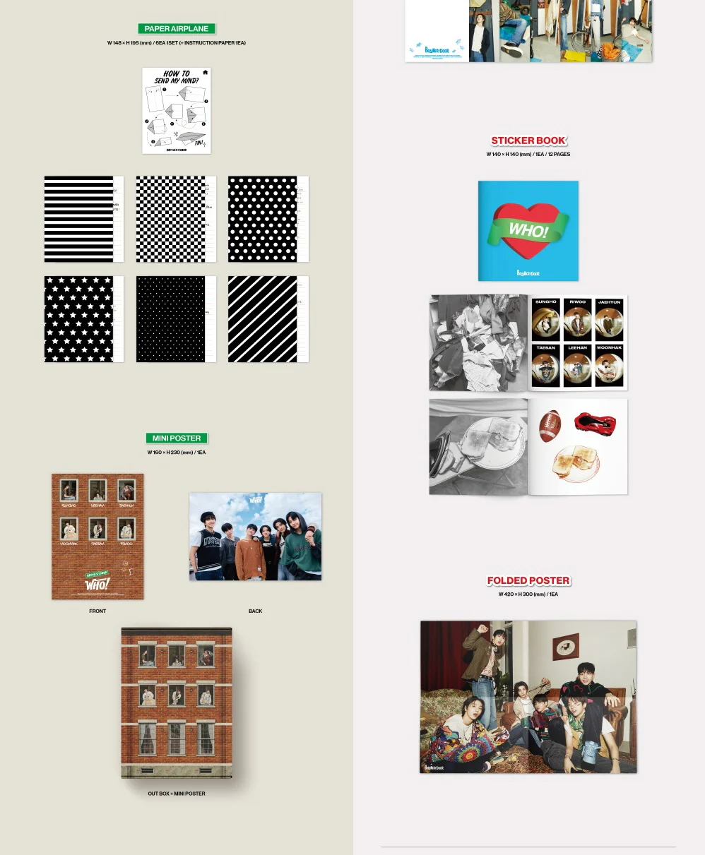 BOYNEXTDOOR - 1st Single Album WHO! CD - Image 5