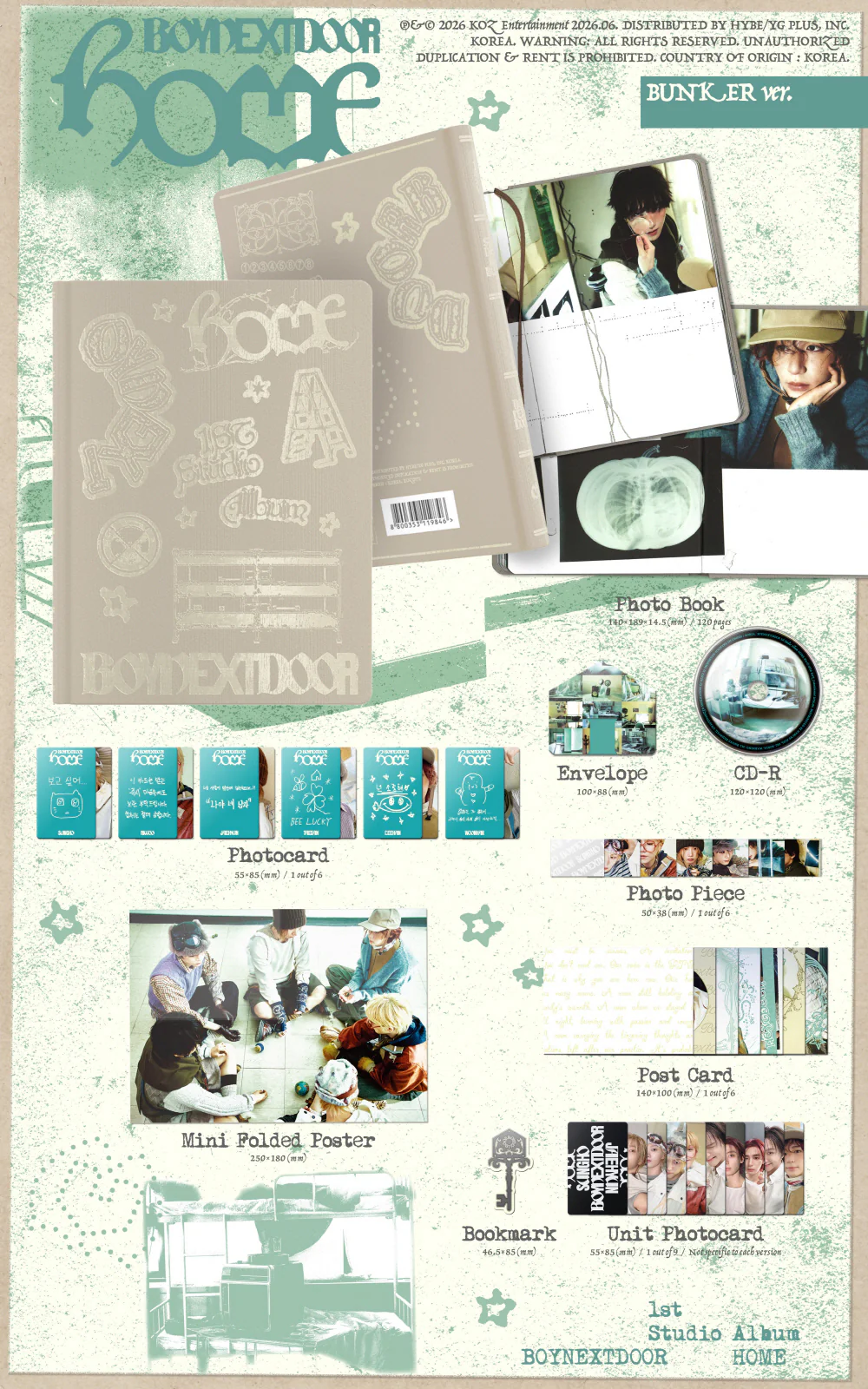 BOYNEXTDOOR - 1st Studio Album HOME - Image 4