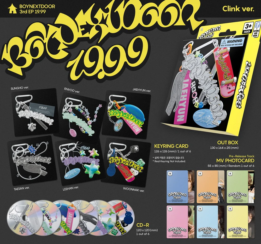 BOYNEXTDOOR - 3rd EP 19.99 Clink version CD - Image 3