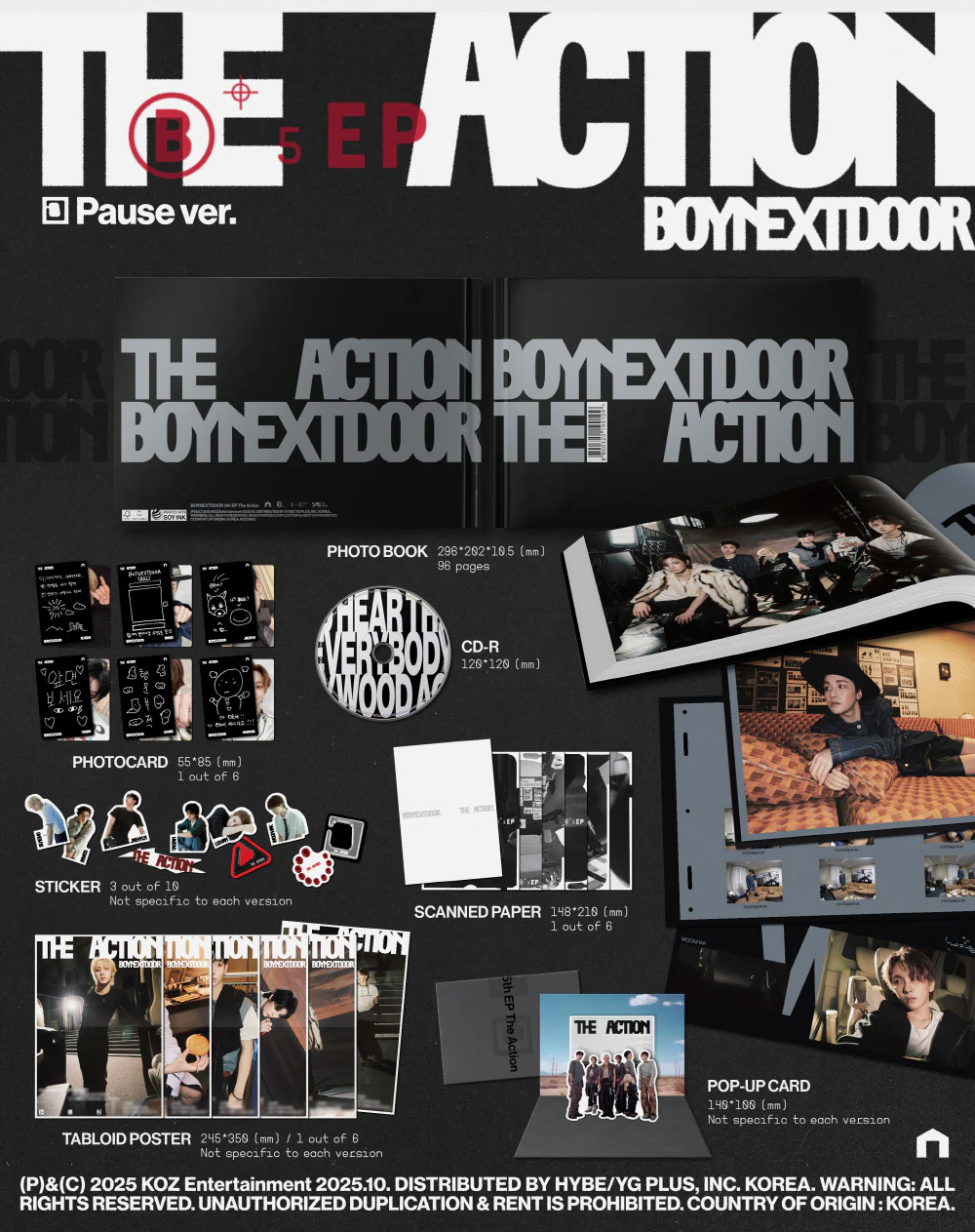 Boynextdoor - 5th EP The Action CD - Image 4