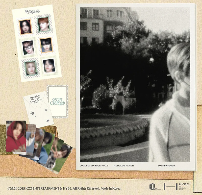BOYNEXTDOOR COLLECTED BOOK VOL.2 + MONOLOG PAPER SET - Image 3