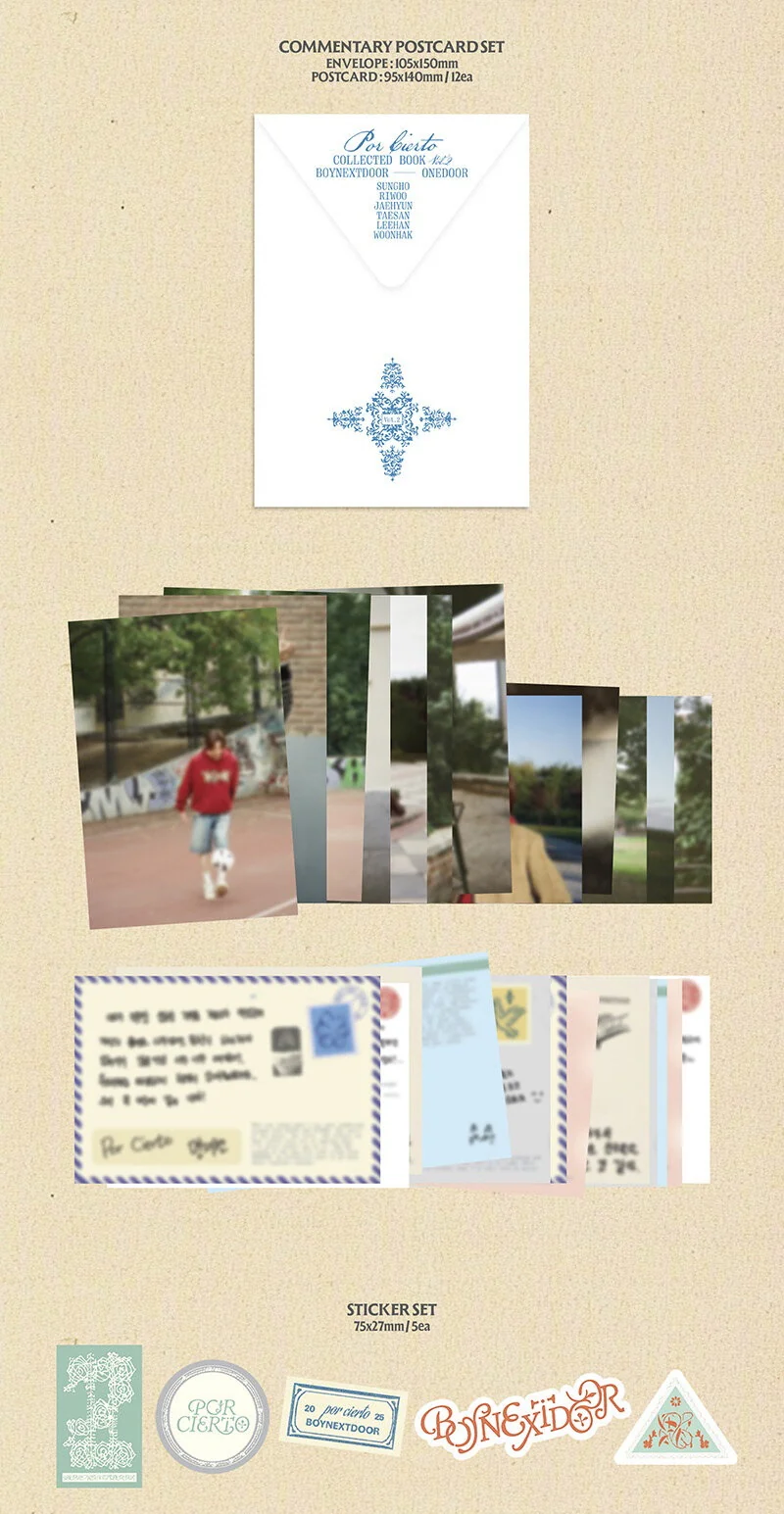 BOYNEXTDOOR COLLECTED BOOK VOL.2 + MONOLOG PAPER SET - Image 6
