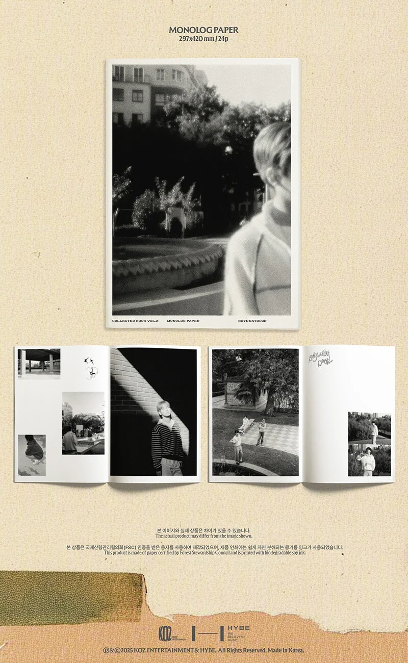 BOYNEXTDOOR COLLECTED BOOK VOL.2 + MONOLOG PAPER SET - Image 8