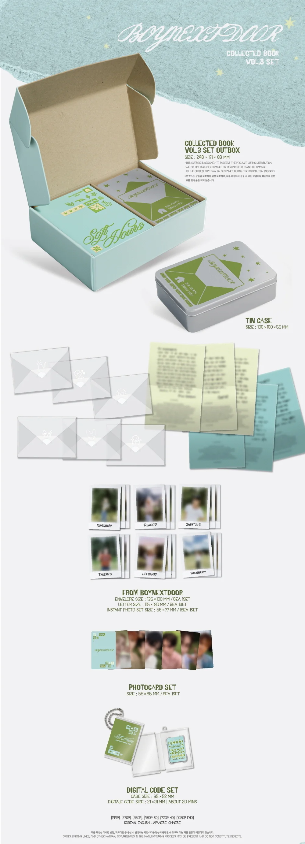 BOYNEXTDOOR COLLECTED BOOK VOL.3 SET - Image 2
