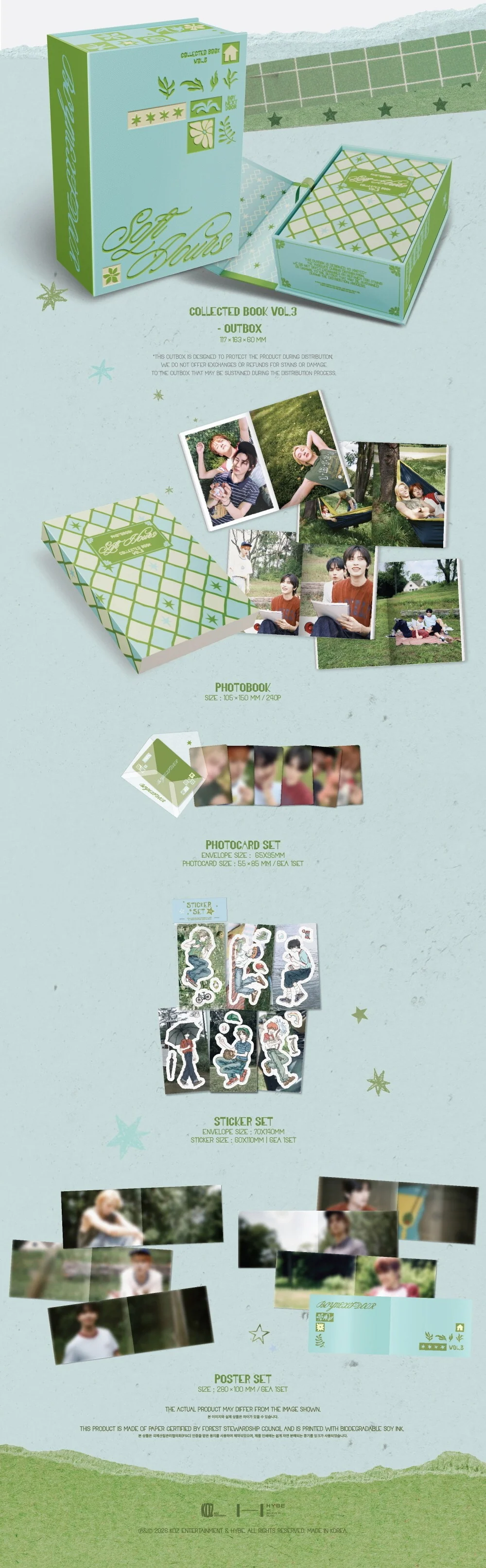 BOYNEXTDOOR COLLECTED BOOK VOL.3 SET - Image 3