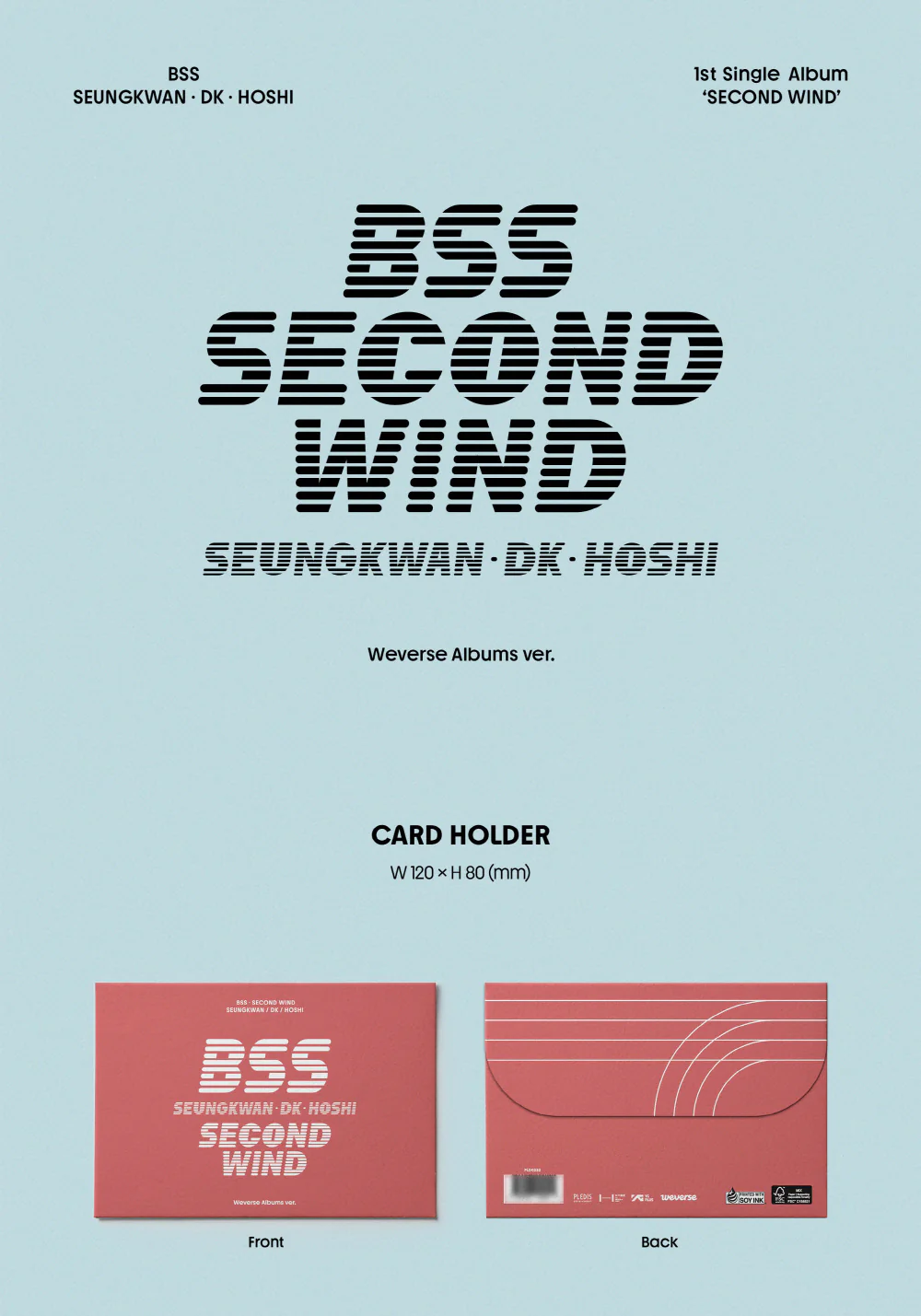 BSS BooSeokSoon (SEVENTEEN) - SECOND WIND Weverse Albums ver. - Image 2