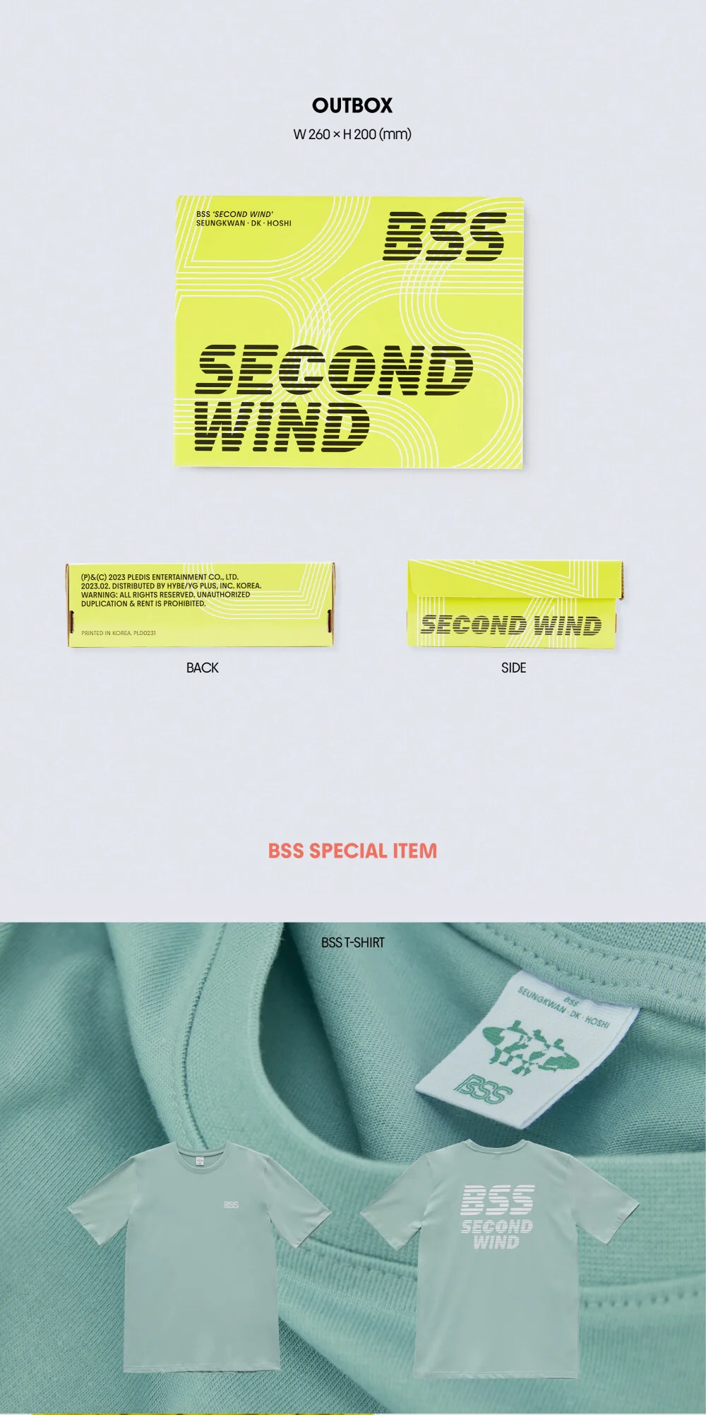 BSS SEVENTEEN - 1st Single Album SECOND WIND [Special Ver.] - Image 3
