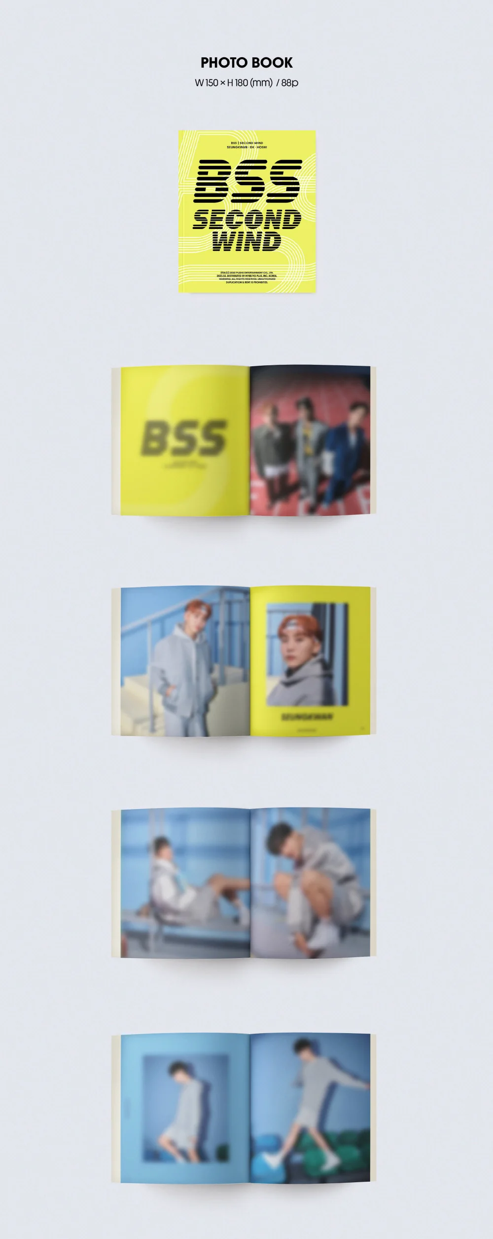 BSS SEVENTEEN - 1st Single Album SECOND WIND [Special Ver.] - Image 5
