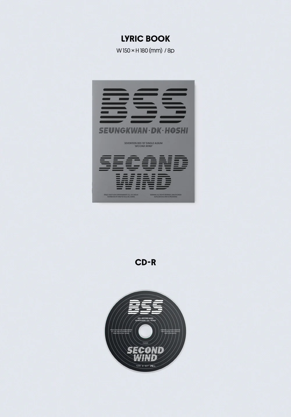 BSS SEVENTEEN - 1st Single Album SECOND WIND [Special Ver.] - Image 6
