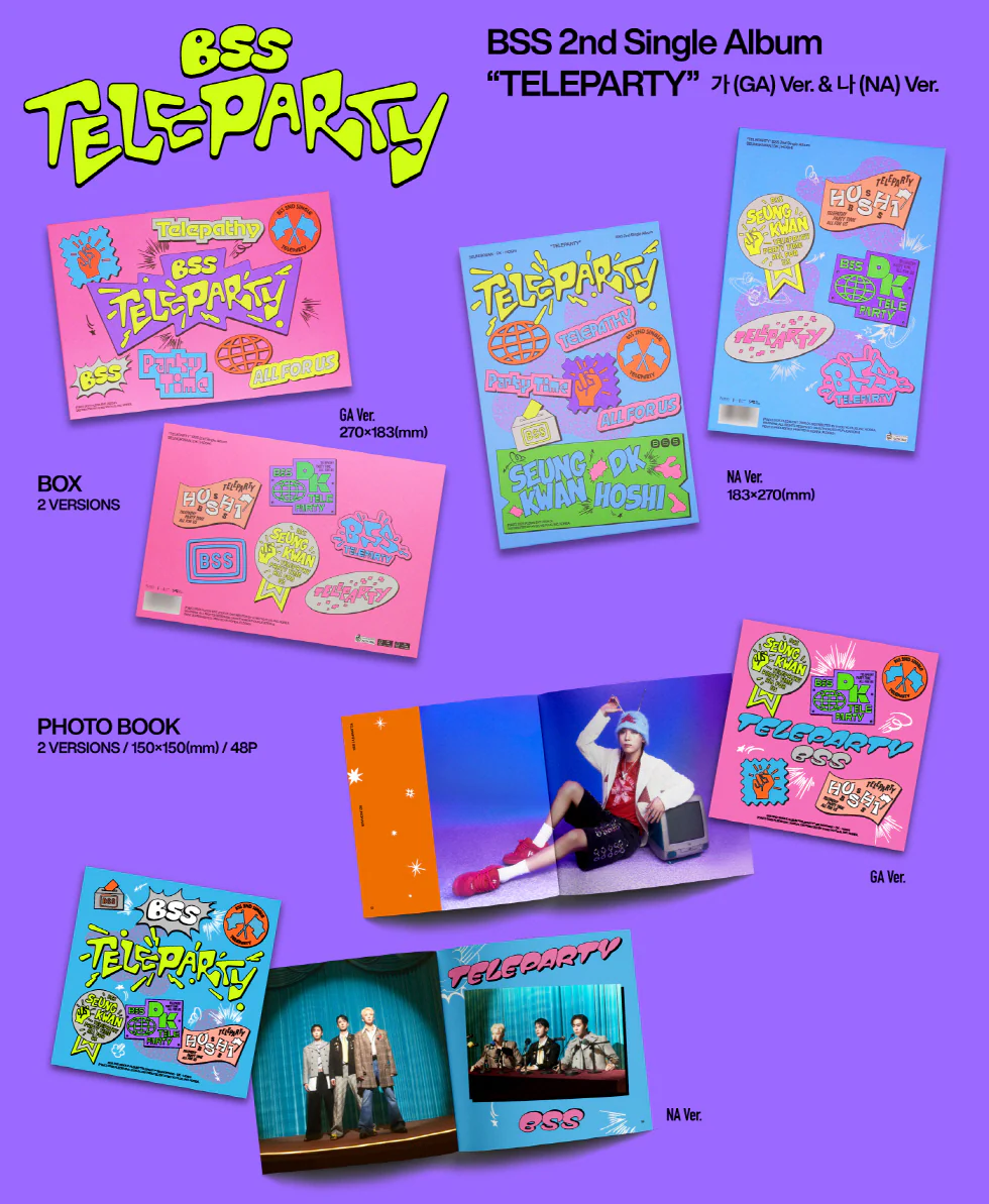 BSS Seventeen Booseoksoon - 2nd Single Album Teleparty CD - Image 2