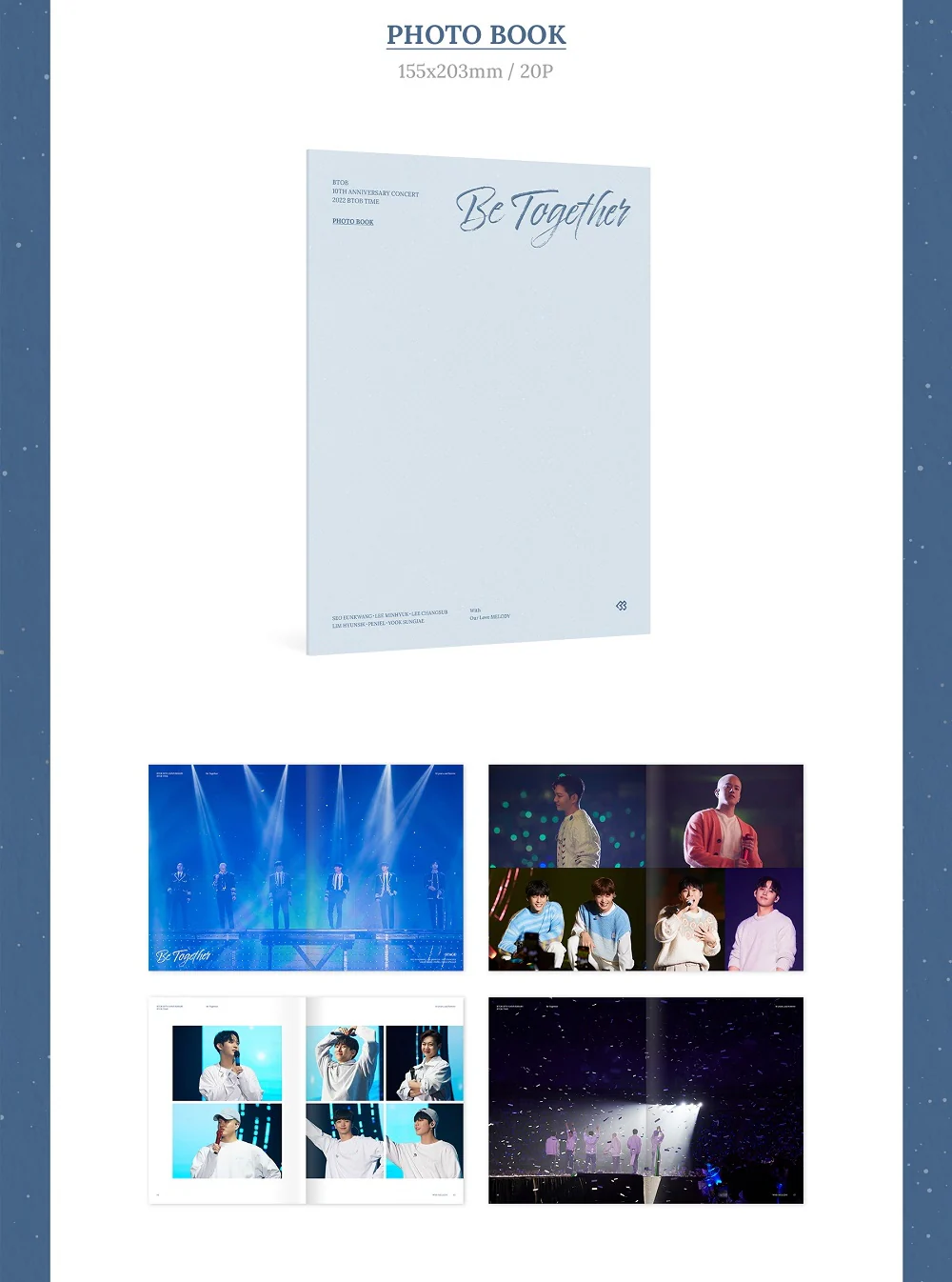 BTOB 10th Anniversary Concert 2022 BTOB TIME Be Together Blu-ray - Image 3