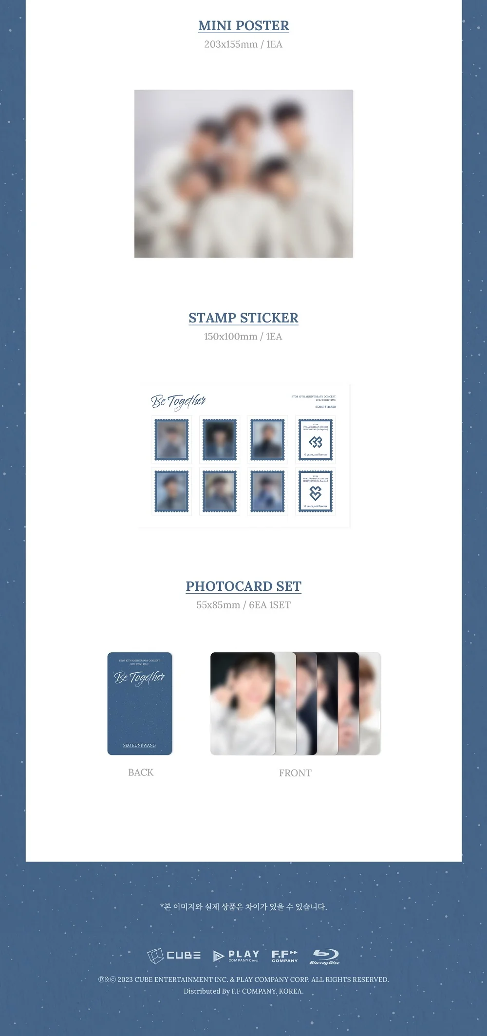 BTOB 10th Anniversary Concert 2022 BTOB TIME Be Together Blu-ray - Image 5