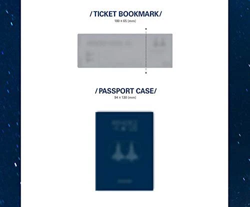 BTOB IM HYUN SIK - RENDEZ-VOUS (1st Mini Album) CD+86p Photobook+Photocard+Ticket Bookmark+Passport case+Stamp sticker - Image 5